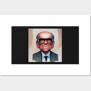 Rupert Murdoch | Comics Style Posters and Art